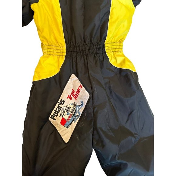 Vtg Walls Blizzard Pruf Insulated Polaris Snowsuit Faux Fur Collar, Medium - Picture 5 of 16